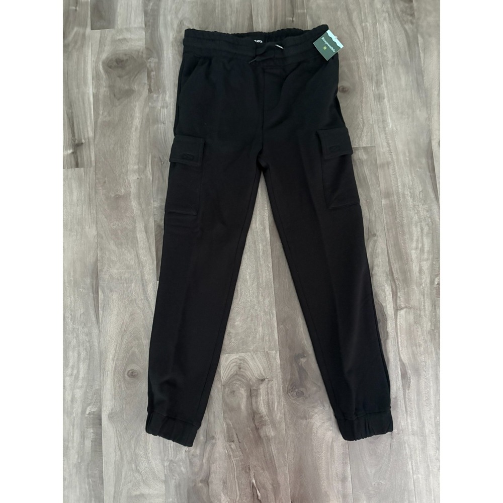 RSQ Black Cargo Jogger Sweatpants |‎ Youth Size Medium | Tapered Fit